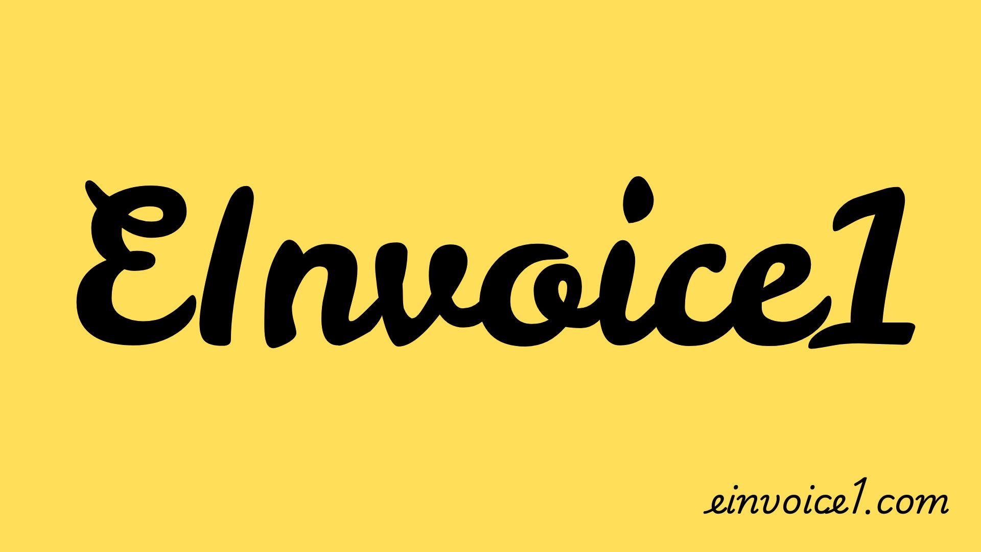 einvoice1 – India's Primary e-Invoicing Portal
